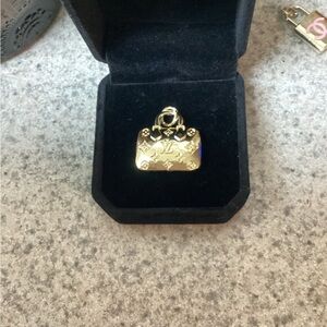 Gold Handbag Charm